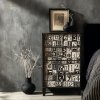 seria Black & White - Czarny & Biały, geometyczne czarno-białe wzory, cyfry, litery*  Mulberry Decoupage Paper FPA2016 Black & White Series - Black & White, geometric black and white patterns, numbers, letters* Papel para decoupage Mulberr